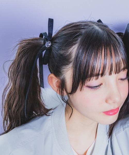 repipi armario（レピピ アルマリオ）の「【クロミ】リボンポニー（その他ヘアアクセサリー・キッズ・ホワイト/その他2/その他3・FREE）」の6枚目の写真