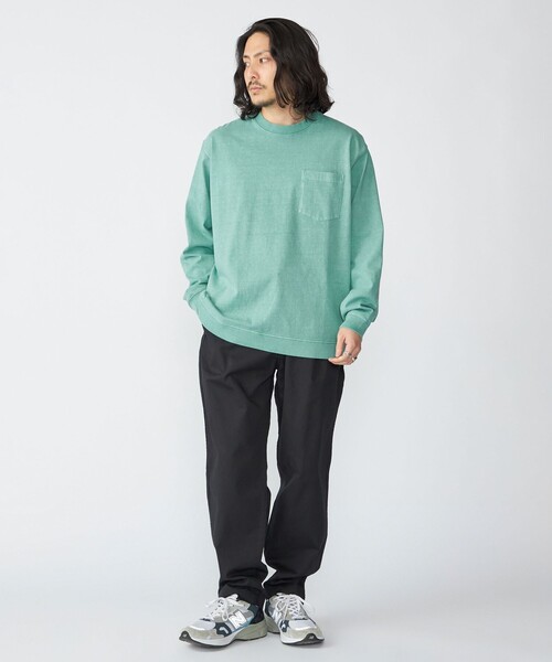 SHIPS（シップス）の「SHIPS: ピケ ウィークエンド イージー パンツ（その他パンツ・メンズ・ブラック/ベージュ/ライトグリーン/ライトグレー・SMALL/LARGE/MEDIUM/X-LARGE）」の5枚目の写真