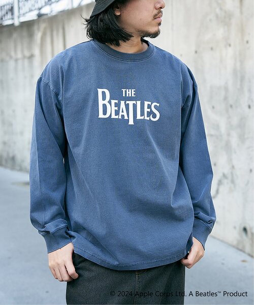 VENCEEXCHANGE（ヴァンスエクスチェンジ）の「THE BEATLES ザ ビートルズ ピグメントロンＴ（Tシャツ/カットソー・メンズ・ネイビー/チャコール/オフホワイト・L/LL/M）」の10枚目の写真