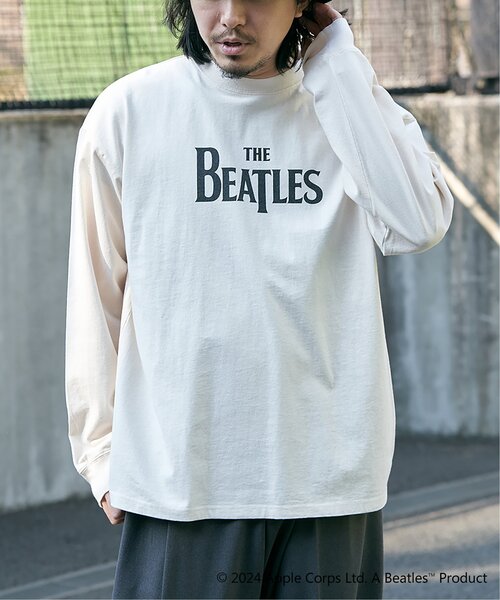 VENCEEXCHANGE（ヴァンスエクスチェンジ）の「THE BEATLES ザ ビートルズ ピグメントロンＴ（Tシャツ/カットソー・メンズ・ネイビー/チャコール/オフホワイト・L/LL/M）」の6枚目の写真