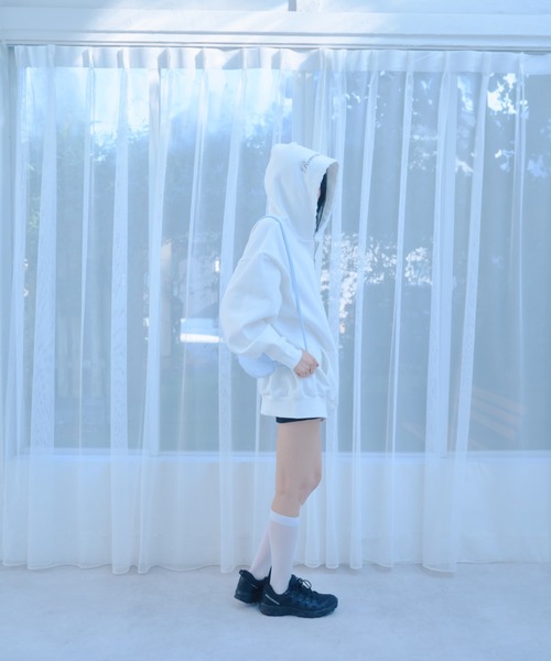 Smyeon(スミョン)の「Wing motif knapsack/羽モチーフナップザック(バックパック/リュック・レディース・ライトブルー/ライトグリーン/ホワイト・FREE)」の22枚目の写真