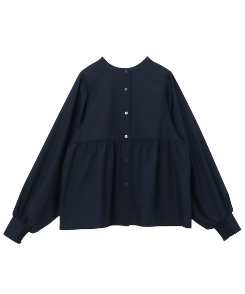 【セール】2wayシアーペプラムシャツブラウス（シャツ/ブラウス）｜andme（アンドミー）