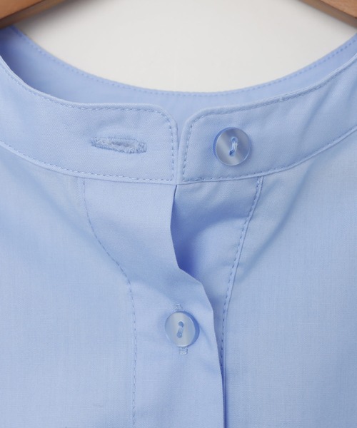 【セール】2wayシアーペプラムシャツブラウス（シャツ/ブラウス）｜andme（アンドミー）