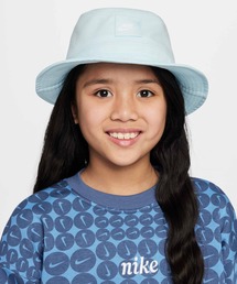 NIKE | ナイキ エイペックス キッズ フューチュラ バケットハット / Nike Apex Kids' Futura Bucket Hat FB5648-474 Glacier Blue(ハット)