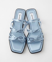 EMMEL REFINES | ＜EMMEL REFINES＞EM リボンフラット サンダル(サンダル)