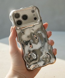 Fun & Daily（ファンアンドデイリー）の「ウェーブブロック iPhoneケース　 iPhone 14 15 16 17 Pro/Pro Max/Plus（スマホケース/カバー・レディース）」