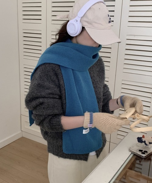 CATEGORY9 KNIT MUFFLER ニットマフラー 韓国 CATEGORY9 KNIT MUFFLER ニットマフラー 韓国 マフラー・ストール