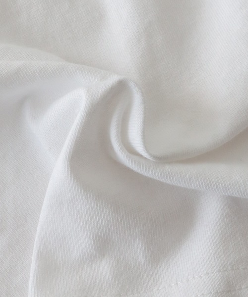 J by blue(ジェイバイブルー)の「コード刺繍Tシャツ(Tシャツ/カットソー・レディース・ホワイト/ブラック/ホワイト系・MEDIUM)」の11枚目の写真