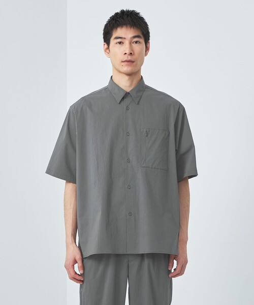 WONDER CLOTH ジャストルーズ レギュラーカラー 半袖 シャツ