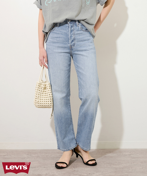 セール】【LEVI'S/リーバイス】RIBCAGE STRAIGHT ANKLE：デニム