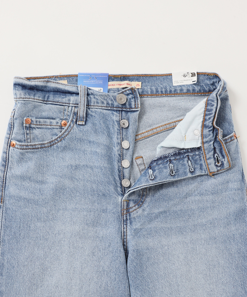 Levi's（リーバイス）の「【LEVI’S/リーバイス】RIBCAGE STRAIGHT ANKLE：デニム（デニムパンツ・レディース・サックスブルー・25/26/27）」の13枚目の写真