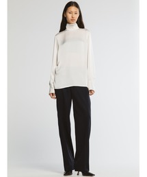 CINOH（チノ）の「BLACK FORMAL ストレートレッグトラウザー（スラックス）」