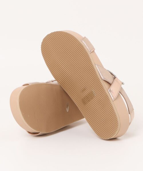 JILL STUART(ジルスチュアート)の「ビジューリングフットベッドサンダル(サンダル・レディース・ゴールド/ピンクゴールド/ブラック/シルバー・S(22.5cm)/M(23.5cm)/L(24.5cm))」の6枚目の写真