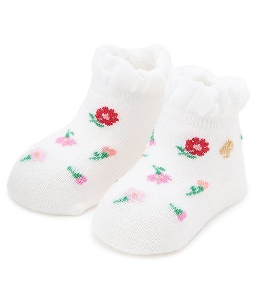 フラワーカップソックス（ベビーシューズ/ベビーソックス）｜kate
