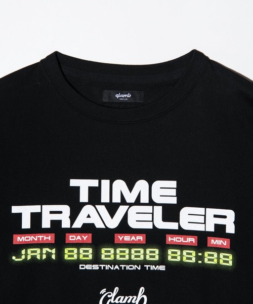 glamb(グラム)の「TIME TRAVELER T-Shirt (GEAR 001) / タイムトラベラーTシャツ(Tシャツ/カットソー・メンズ・ブラック・S/M/L)」の15枚目の写真