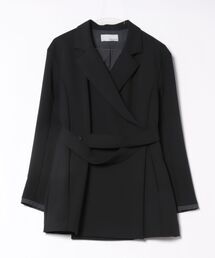 VERSEAU（ヴェルソー）の「Wエアーベルテッドジャケット（テーラードジャケット）」