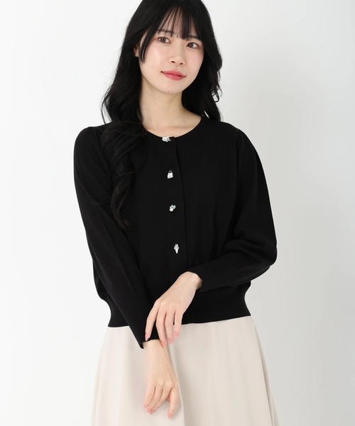 ストロベリー　フィールズ新品カーディガン アソートモチーフカーディガン（ニット/セーター）｜STRAWBERRY