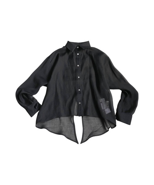 antiqua(アンティカ)の「シアーデザインシャツ(シャツ/ブラウス・レディース・グレー/ホワイト/ブラック・ONESIZE)」の20枚目の写真