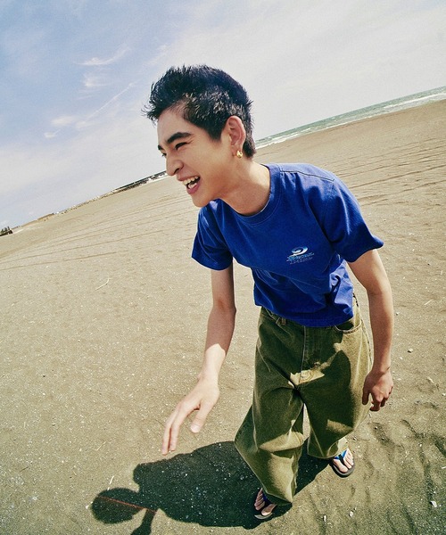 Piko（ピコ）の「X-girl x PIKO S/S TEE（Tシャツ/カットソー・レディース・ブラック/ホワイト/ネイビー・S/M/L）」の5枚目の写真