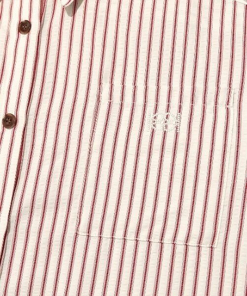 Kijun（キジュン）の「Kijun/キジュン Stripe Shirt シャツ（シャツ/ブラウス・レディース・イエロー系/レッド系・S/M）」の10枚目の写真