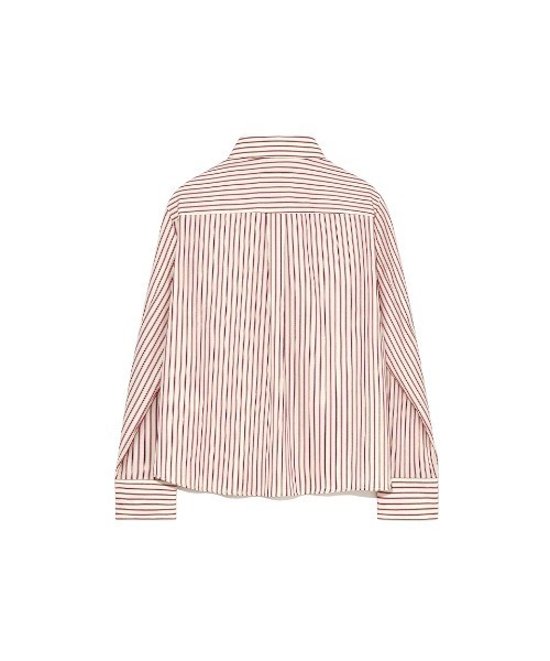 Kijun（キジュン）の「Kijun/キジュン Stripe Shirt シャツ（シャツ/ブラウス・レディース・イエロー系/レッド系・S/M）」の8枚目の写真