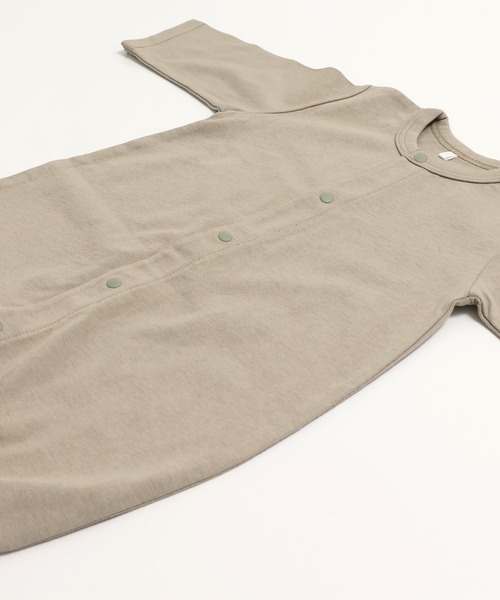 セール】綿100％ 無地 ツーウェイオール（ロンパース）｜chil2