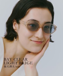 Jugaad14（ジュガードフォーティーン）の「【jugaad14】BAY CLEAR light beige（サングラス・メンズ）」