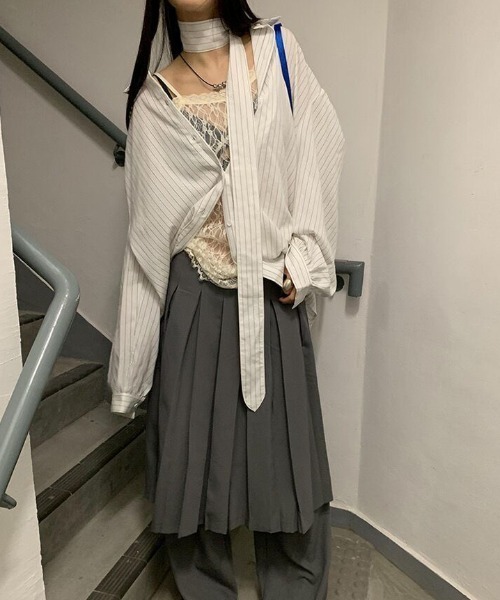 SHEENA(シーナ)の「シアーレースキャミソール(キャミソール・レディース・アイボリー・M)」の10枚目の写真