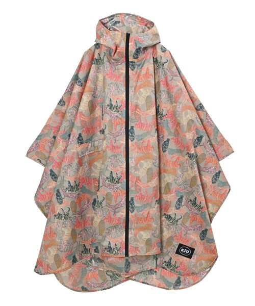 KiU(キウ)の「KiU/キウ KiU RAIN PONCHO - 2nd キウレインポンチョ 2nd K405(レインコート/ポンチョ・メンズ・カモフラージュ/その他9/オフホワイト/その他16/その他15/ベージュ/キャメル/ブラック・ONE SIZE)」の8枚目の写真
