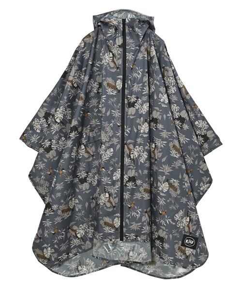 KiU(キウ)の「KiU/キウ KiU RAIN PONCHO - 2nd キウレインポンチョ 2nd K405(レインコート/ポンチョ・メンズ・カモフラージュ/その他9/オフホワイト/その他16/その他15/ベージュ/キャメル/ブラック・ONE SIZE)」の5枚目の写真