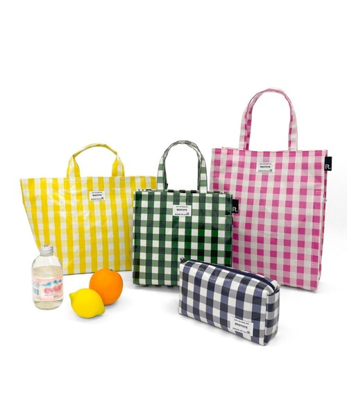 ROOTOTE（ルートート）の「ルートート / SN.アーキャトル.ラミネート-Q（トートバッグ・レディース・グリーン系その他/ブルー系その他/イエロー系その他/ピンク系その他・FREE）」の5枚目の写真