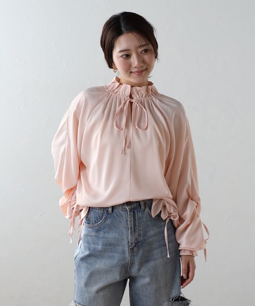 AMBIDEX Store ○コットンキャッチワッシャーmoe sleevesバック