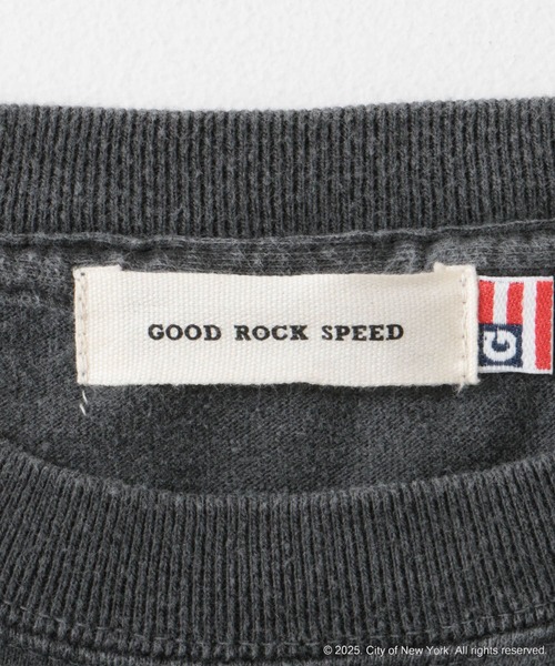 GOOD ROCK SPEED　NYC T-SHIRTS1 セール】【別注】GOOD ROCK SPEED_NYCプリントTEE（Tシャツ