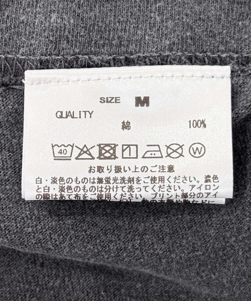 GOOD ROCK SPEED（グッドロックスピード）の「GOOD ROCK SPEED　NYC T-SHIRTS1（Tシャツ/カットソー・レディース・チャコールグレー/ホワイト・MEDIUM）」の12枚目の写真