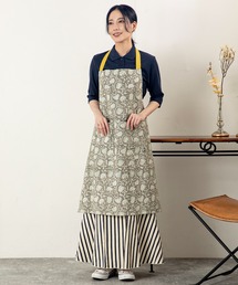 MILLION CARATS（ミリオンカラッツ）の「料理の時間がより特別に。インドの伝統的なブロックプリントを使用したブロックプリントエプロン（エプロン）」