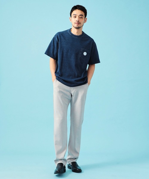 EDWIN（エドウィン）の「EDWIN エドウィン インディゴ Tシャツ 半袖（Tシャツ/カットソー・メンズ・インディゴブルー・MEDIUM/LARGE/X-LARGE）」の10枚目の写真