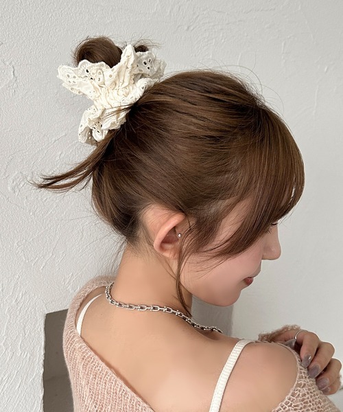 apres jour clair×ARIAZ】アソートレースシュシュ（シュシュ