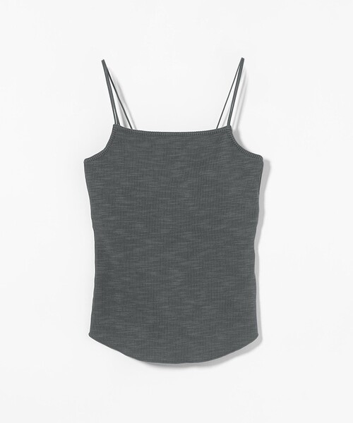 CITEN(シテン)の「<CITEN>スラブリブカップ付きキャミソール(キャミソール・レディース・ホワイト/ライトブルー/ダークグレー・FREE)」の3枚目の写真