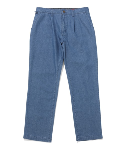 KRIFF MAYER（クリフメイヤー）の「冷感デニムタックパンツ（デニムパンツ・メンズ・ダークブルー/ダークネイビー/ライトブルー・SMALL/MEDIUM/LARGE/X-LARGE）」の4枚目の写真
