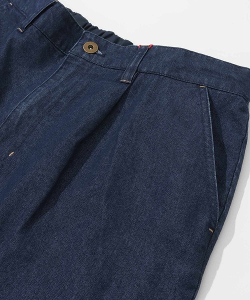 KRIFF MAYER（クリフメイヤー）の「冷感デニムタックパンツ（デニムパンツ・メンズ・ダークブルー/ダークネイビー/ライトブルー・SMALL/MEDIUM/LARGE/X-LARGE）」の9枚目の写真
