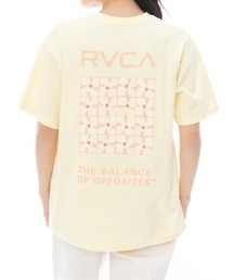 RVCA レディース DAISY VA BOX LOGO LOOSE FIT SS TEE Tシャツ 【2025年春夏モデル】/ルーカバックプリント半袖Tシャツ