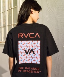 RVCA レディース DAISY VA BOX LOGO LOOSE FIT SS TEE Tシャツ 【2025年春夏モデル】/ルーカバックプリント半袖Tシャツ