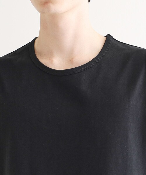 tk.TAKEO KIKUCHI（ティーケータケオキクチ）の「◆【接触冷感／UVカット／抗菌】フレンドリークールノースリーブカットソー（Tシャツ/カットソー・メンズ・ホワイト/ブラック/チャコールグレー・01/02/03）」の20枚目の写真