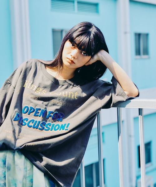 niko and（ニコアンド）の「【MODE NORM CORE】タフトXプリント