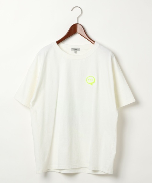 niko and...（ニコアンド）の「【MODE NORM CORE】タフトXプリントクルーTシャツ（Tシャツ/カットソー・レディース・オフホワイト/スモーク/ピンク・MEDIUM/LARGE）」の18枚目の写真