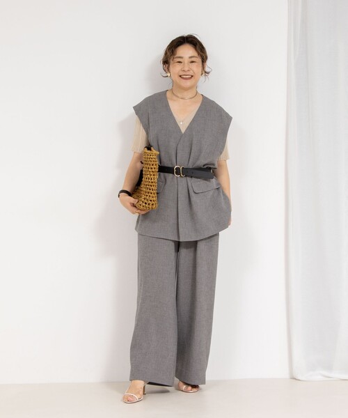 The Bagmati(ザバグマティ)の「【BAGMATI/ バグマティ】ラフィアかごバッグ【PR林☆別注アイテム】(かごバッグ・レディース・ナチュラル/ブラック/グリーン・FREE)」の9枚目の写真