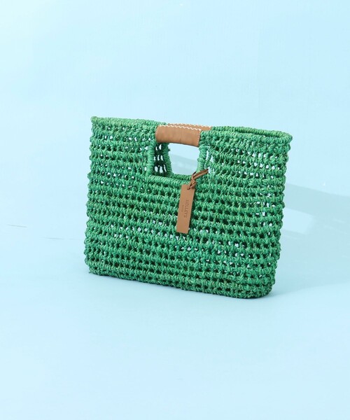 セール】【BAGMATI/ バグマティ】ラフィアかごバッグ【PR林☆別注