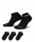 JORDAN BRAND�i�W���[�_���u�����h�j�́u�W���[�_�� �G�u���f�C �m�[�V���E �\�b�N�X (3��) / Jordan Everyday No-Show Socks (3 Pairs) DX9656-010 BLACK�i�\�b�N�X/�C���j�v�b�u���b�N