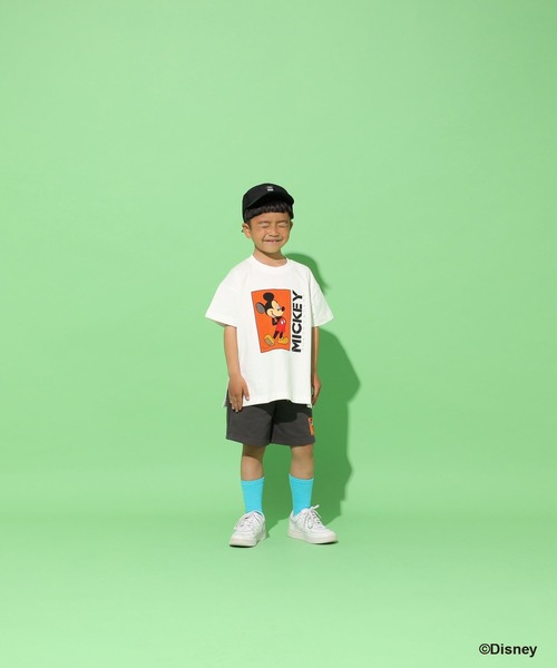 LOWRYS FARM(ローリーズファーム)の「DISNEY/キャラBIGT 324981(Tシャツ/カットソー・キッズ・ピンク/チャコールグレー/オフホワイト/グレー・110cm/150cm/140cm/130cm/120cm)」の8枚目の写真