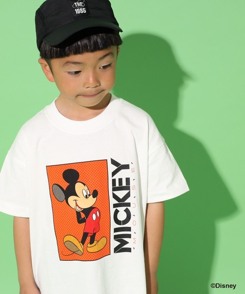 LOWRYS FARM(ローリーズファーム)の「DISNEY/キャラBIGT 324981(Tシャツ/カットソー・キッズ・ピンク/チャコールグレー/オフホワイト/グレー・110cm/150cm/140cm/130cm/120cm)」の14枚目の写真